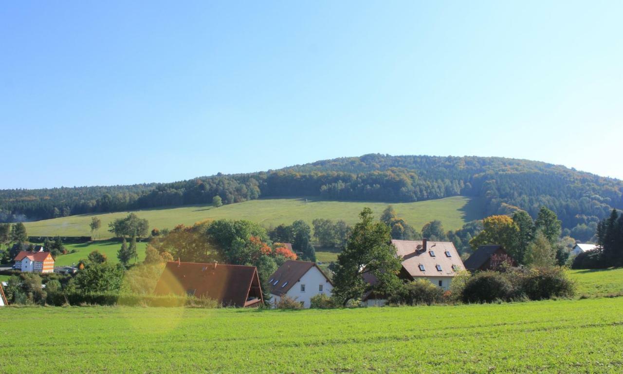 Ferienwohnung Bahnelblick Kurort Jonsdorf Exterior foto